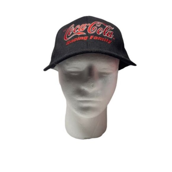 Vintage Coca-Cola Racing Hat NASCAR #18 Bobby Labonte Chase Authentics Cap New - Picture 1 of 5